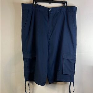EUC ROK Blue Cargo Shorts size 40 Waist #14